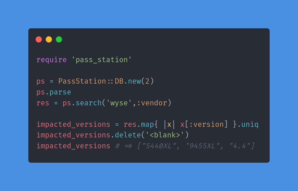 noraj_rawsec's tweet photo. Pass Station v1.2.3 release

added support for Many Passwords

https://t.co/RWswOpFrIa

cc @nothing3f https://t.co/AyLYKbdvvC