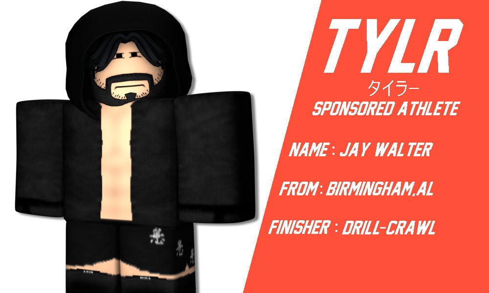 tylrRBLX's tweet photo. Up next, is a very underrated individual who enjoys his time in the ring.

Our next sponsored athlete is none other than @JustJayWalter! https://t.co/9Y4QxmLYBq