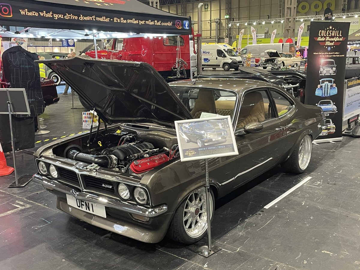 coleshillautob1's tweet photo. All set up at the @coleshillautob1 at the NEC Classic Car Show https://t.co/QFEcc6SQDg