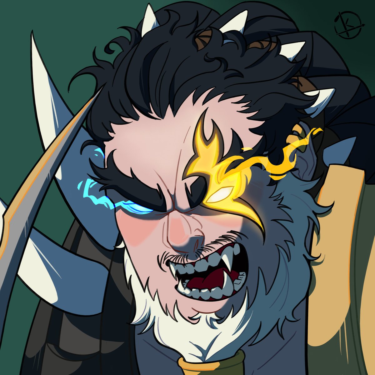 karkofff's tweet photo. Comission done for my buddy at Twitch, TheHxnter_. https://t.co/Tp2d5f0Xu8
