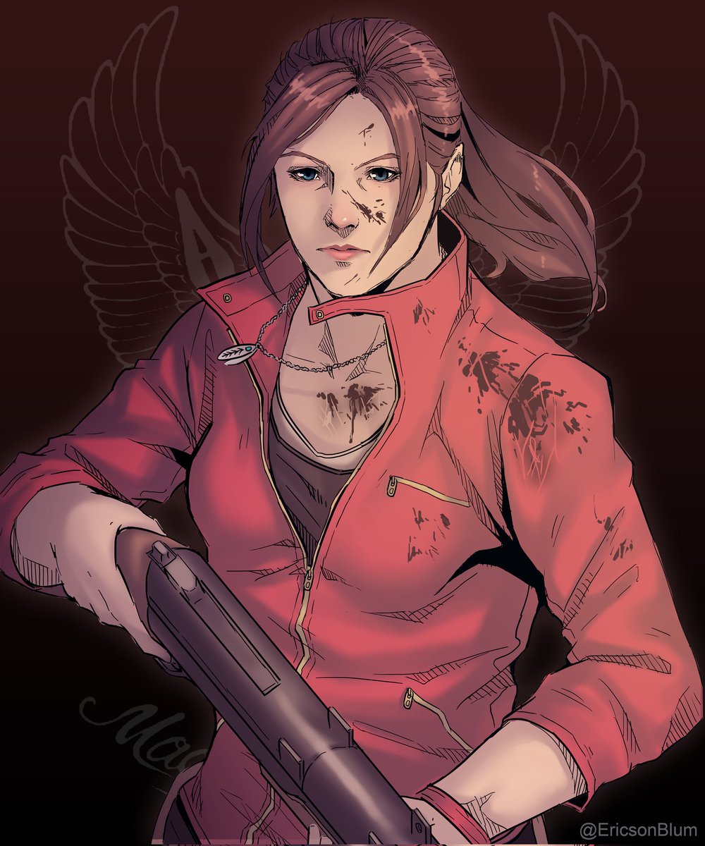 EricsonBlum's tweet photo. Claire Redfield #ResidentEvil https://t.co/kfQZZobl4O