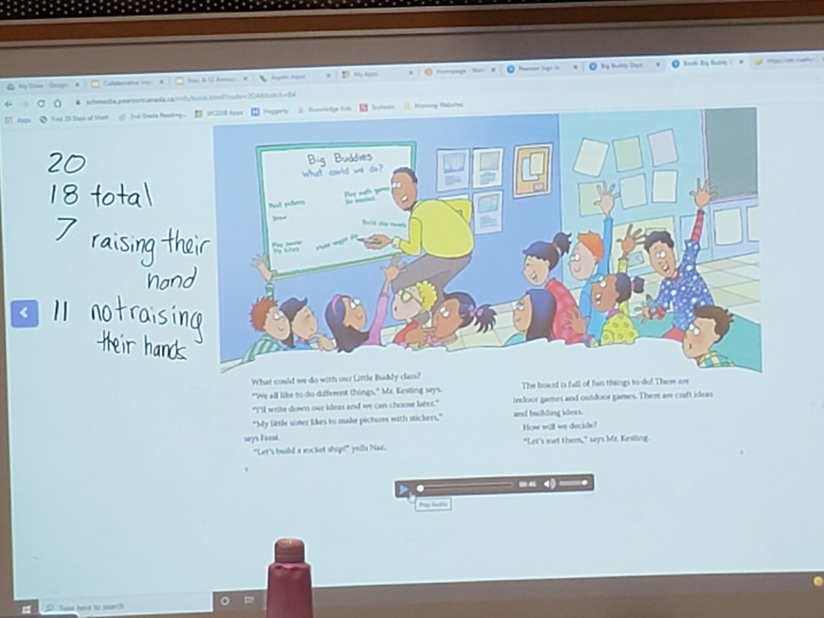 DucPetra's tweet photo. More #WCDSBAwesome data talks in gr. 2/3 #thanks Miss H @MonsignorHaller for having me in #MathCoaching in action 💡@Ms_NMontes #MathLittleBooks @PearsonMatholo1 https://t.co/SDz5RGfRec