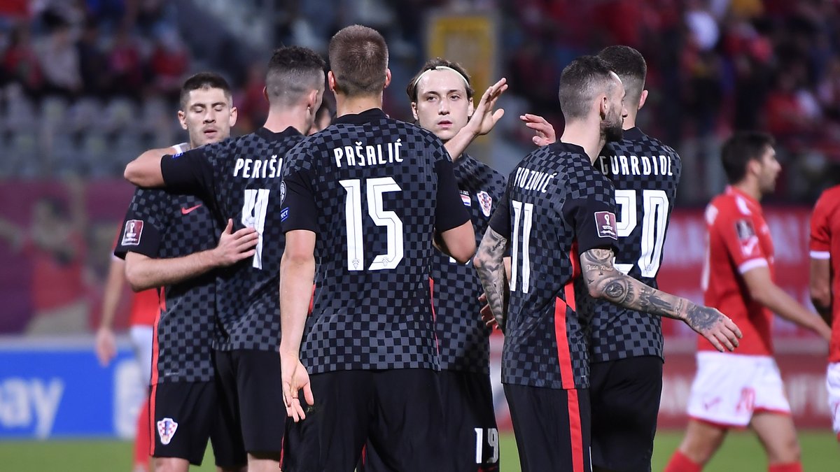 HNS_CFF's tweet photo. 👊 An impressive night at Malta 🇲🇹🇭🇷

#BeProud #Croatia #MLTCRO #WCQ #Vatreni❤️‍🔥 https://t.co/NKgPDd9v5o