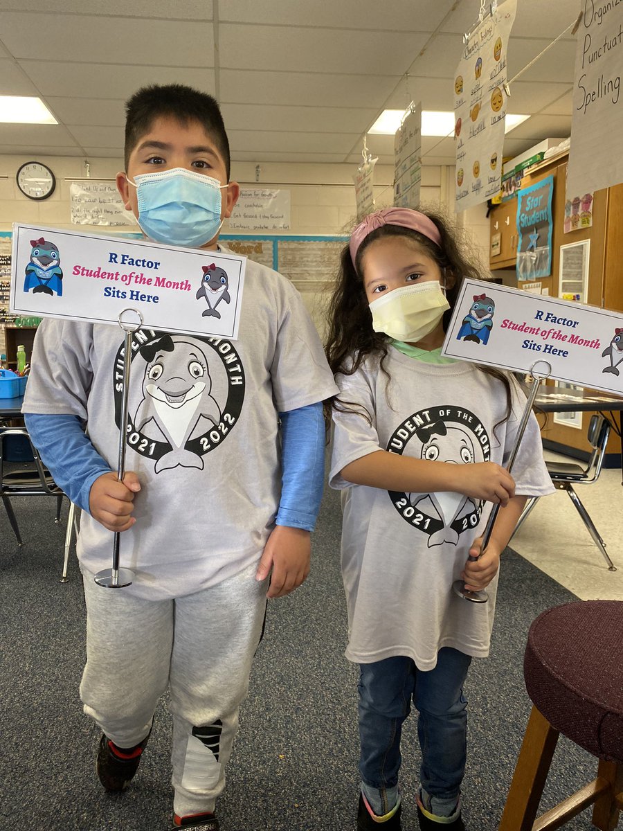 Check out these R Factor Students of the Month!! E+R= O <a href="/Mrs_McElhose/">Mallory McElhose</a> <a href="/JWReasonElem/">JW Reason Elementary</a>