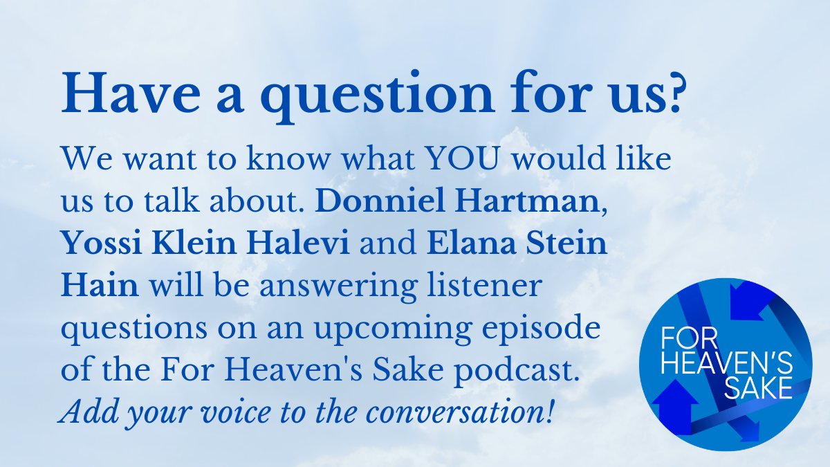 Shalom Hartman Institute tweet media