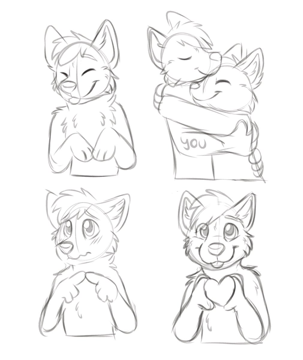 Dbleki's tweet photo. 🐶ART RAFFLE🐶
- retweet and follow
- winner will get finished stickers 
- any species and gender 
Ends in November 30 (30.11) 
Winner will be selected randomly https://t.co/JhDqyi87iL