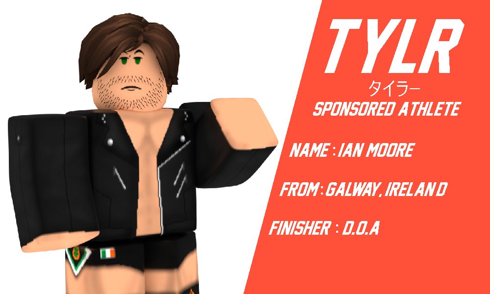 tylrRBLX's tweet photo. We here at TYLR enjoy and promote diversity in Ro-wrestling.

So our next sponsored athlete is one of the many talents over in the animated side of wrestling.

Our fourth sponsored athlete is @IanMoore_Ro! https://t.co/PYSv3C3VVy