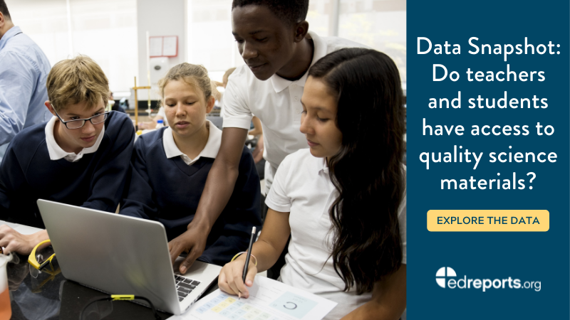 We’ve been tracking the curriculum market, conducting reviews of comprehensive science materials, and researching the types of resources being used in classrooms. Explore the data: edreports.org/resources/arti… #ngsschat