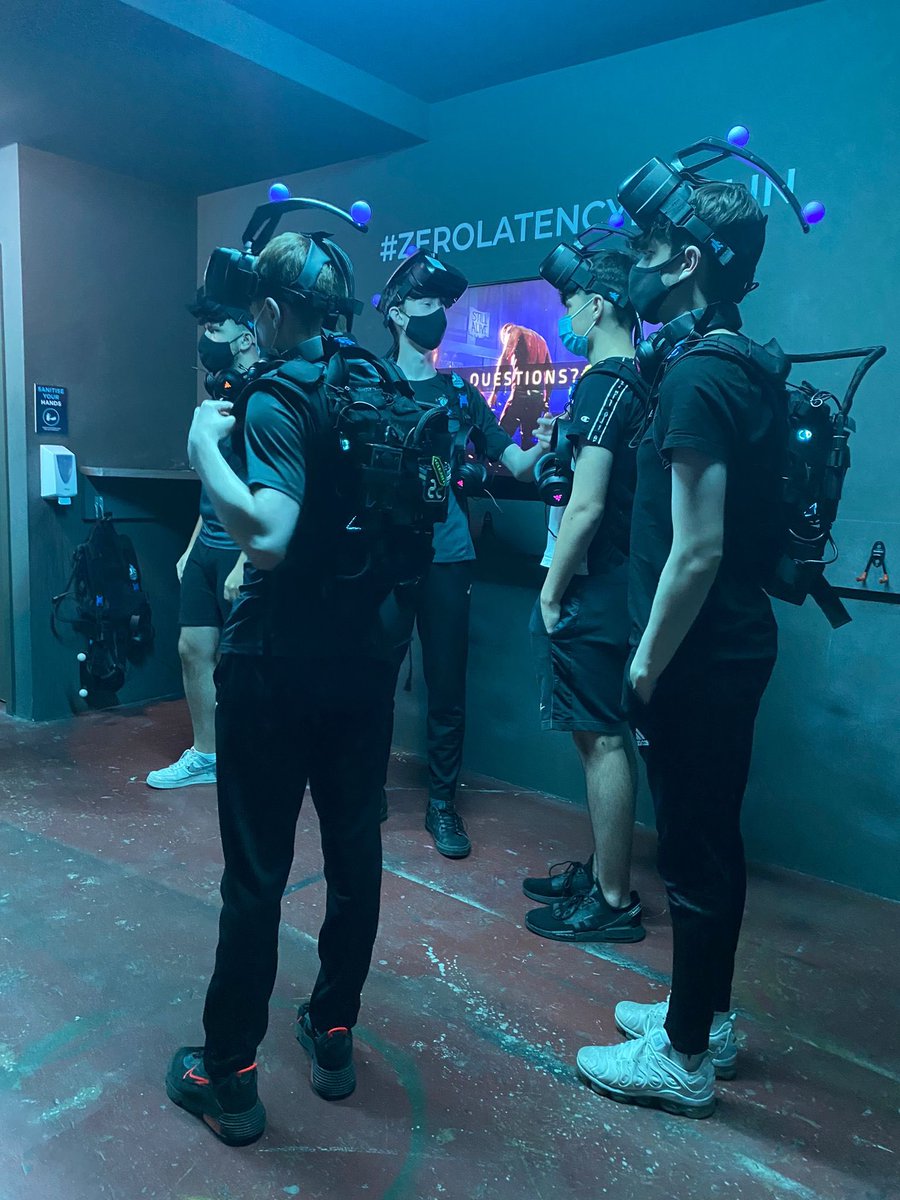 ArklowCBS's tweet photo. TY trip to Zero Latency Virtual Reality Park for Science Week 2021. Everyone had a great time! A big thank you to Mr. Heelan for organising the trip.
#virtualreality #ScienceWeek2021 https://t.co/YEjbn8QjHm