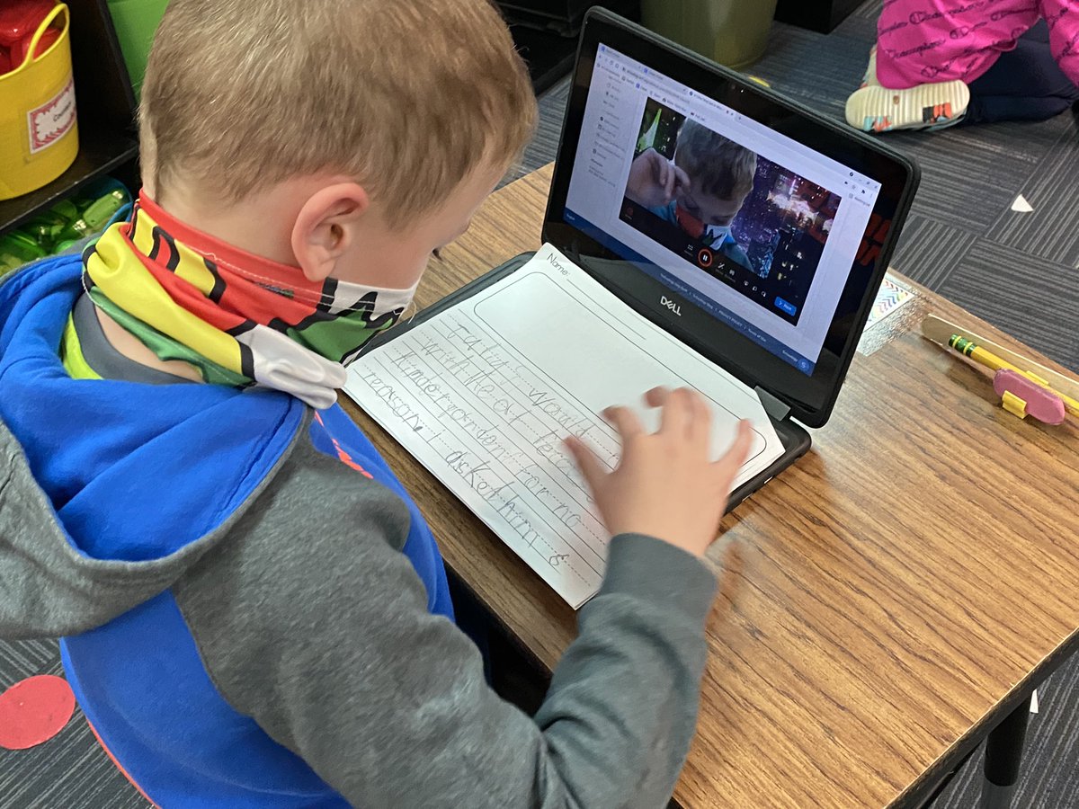 MissBeeTRE's tweet photo. Trying out @Flipgrid for the first time today! It was a fun way to be creative while sharing our writing! https://t.co/BgWtcx5JBA