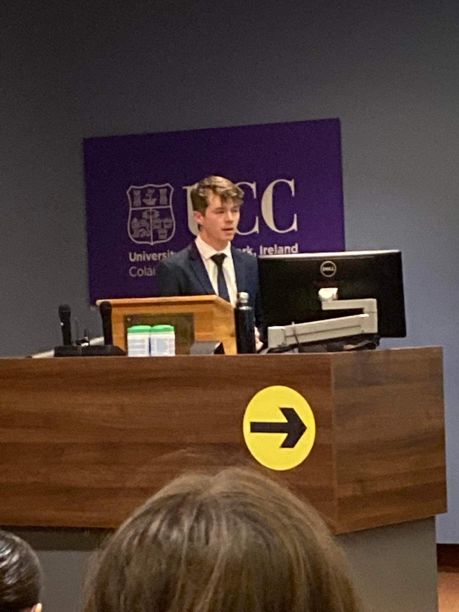 UCCFLAC's tweet photo. "what I've been able to achieve is not despite my condition, it's despite the system"- @Cather_i_ne  at this evening's insightful House Meeting on access in 3rd level education @UCCLawSociety Such an interesting talk for us all, thanks to all who came along! @LawUCC https://t.co/ngGRE3RlYF