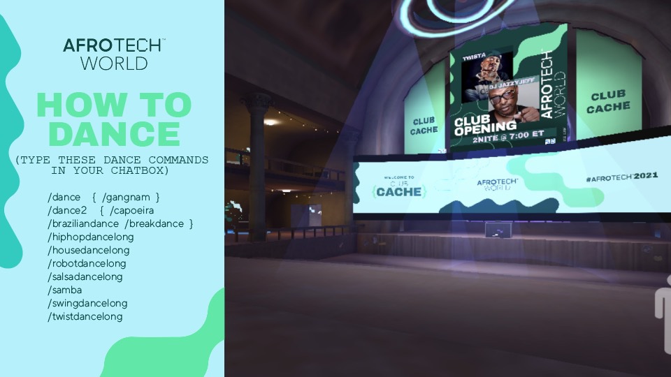 MorganDeBaun's tweet image. Dance hacks for the club tonight @AfroTech #Afrotech2021