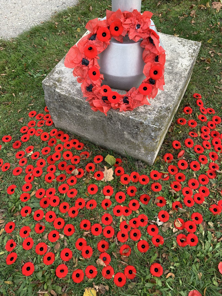 Doon remembers. <a href="/wrdsb/">Waterloo Region DSB</a> #LestWeForget