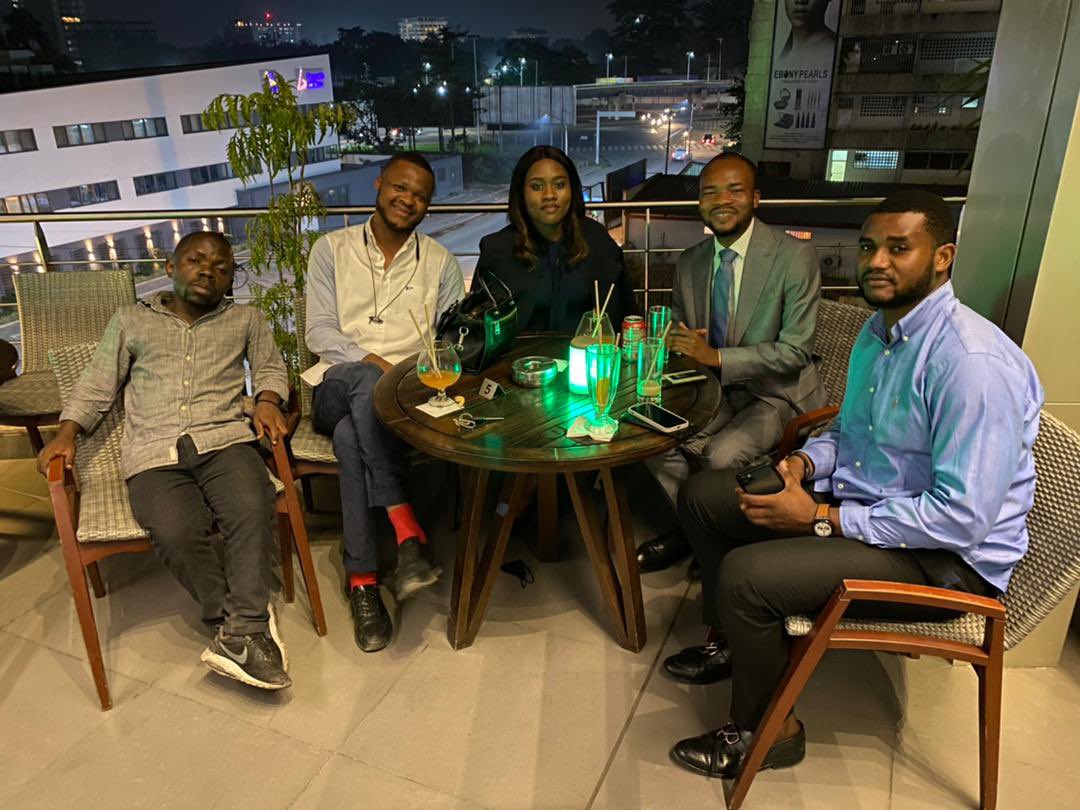 GrEtumba's tweet photo. @Molatisi_ , @GrEtumba @ChristianBur1 avons été ensemble se soir pour féliciter #ROSIANE_KABANGU quelques jour après son élection au comité des jeunes de @comesa_lusaka . 

Vous avez mon soutien à la dimension d’une colistière. 
À très bientôt au @dialogueinterg1 https://t.co/gne1SSbcJG