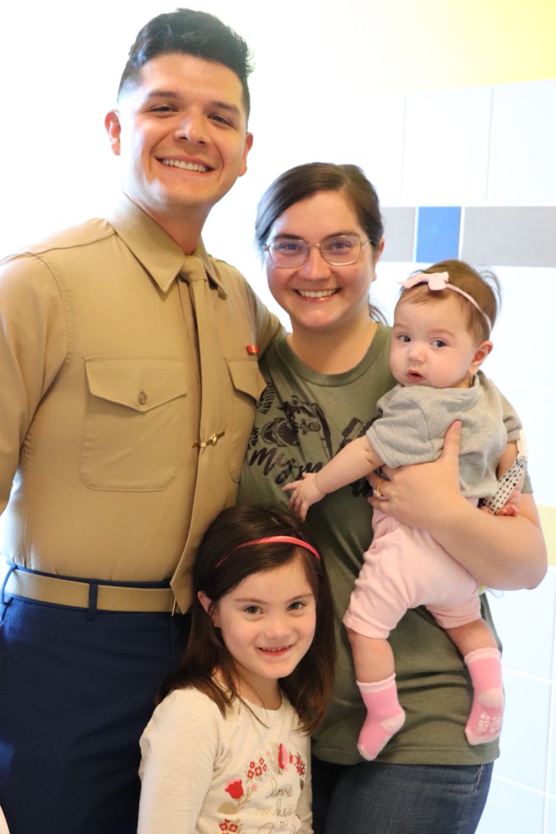 KellerISD's tweet photo. What better way to end Veterans Day at school than with a special moment for a kindergarten student. Her dad, who is currently serving as a U.S. Marine and hadn’t been home since January, was able to surprise her in front of her classmates at @RidgeviewKISD! 
#KISDthanksVeterans https://t.co/UzqTJtN8f1