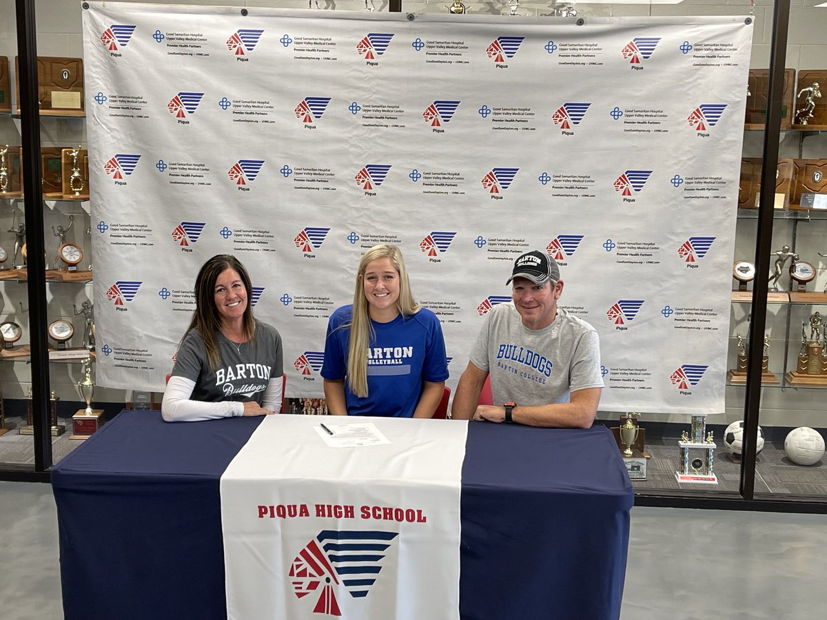 chiphare's tweet photo. Congratulations to senior volleyball standout Aubree Schrubb for signing her letter of intent to attend and play Volleyball at Barton College in North Carolina. #WeArePiqua https://t.co/71uUnq0yMo