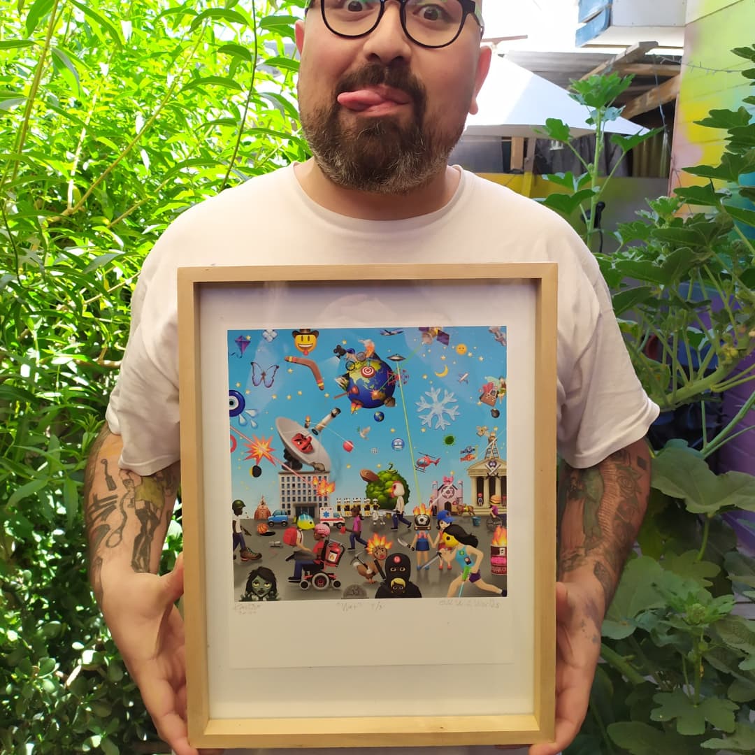 Fatyogah's tweet photo. La serie ODD WIFI WORLDS ya se encuentra disponible.
🔴Impresión Fine-art, Glicée Eco art smooth 200grs, 30 x 25 cms.
🔵6 obras distintas, 5 copias x cada obra, firmadas, seriadas y con certificado de autenticidad.
⚫Las copias 1/5 se encuentran disponibles enmarcadas.
#nft https://t.co/Y0tBEZJFDG