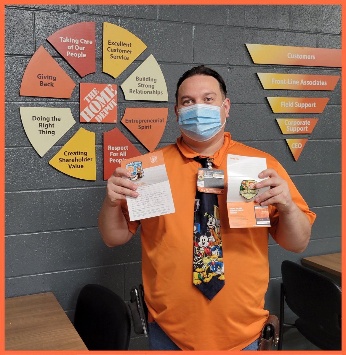 Recognizing Mr. Khris for living the orange values by always doing right thing from general service to projects. Also for getting his second Gold Homer Badge. 
<a href="/Fred_asj/">Fred Silva</a> <a href="/Ivan_Quintero_/">Ivan Quintero</a> <a href="/THDRoxSalinas/">Roxie Salinas</a> <a href="/draku0927/">Ruben Rodriguez</a> <a href="/SendejoRoy/">Roy</a>