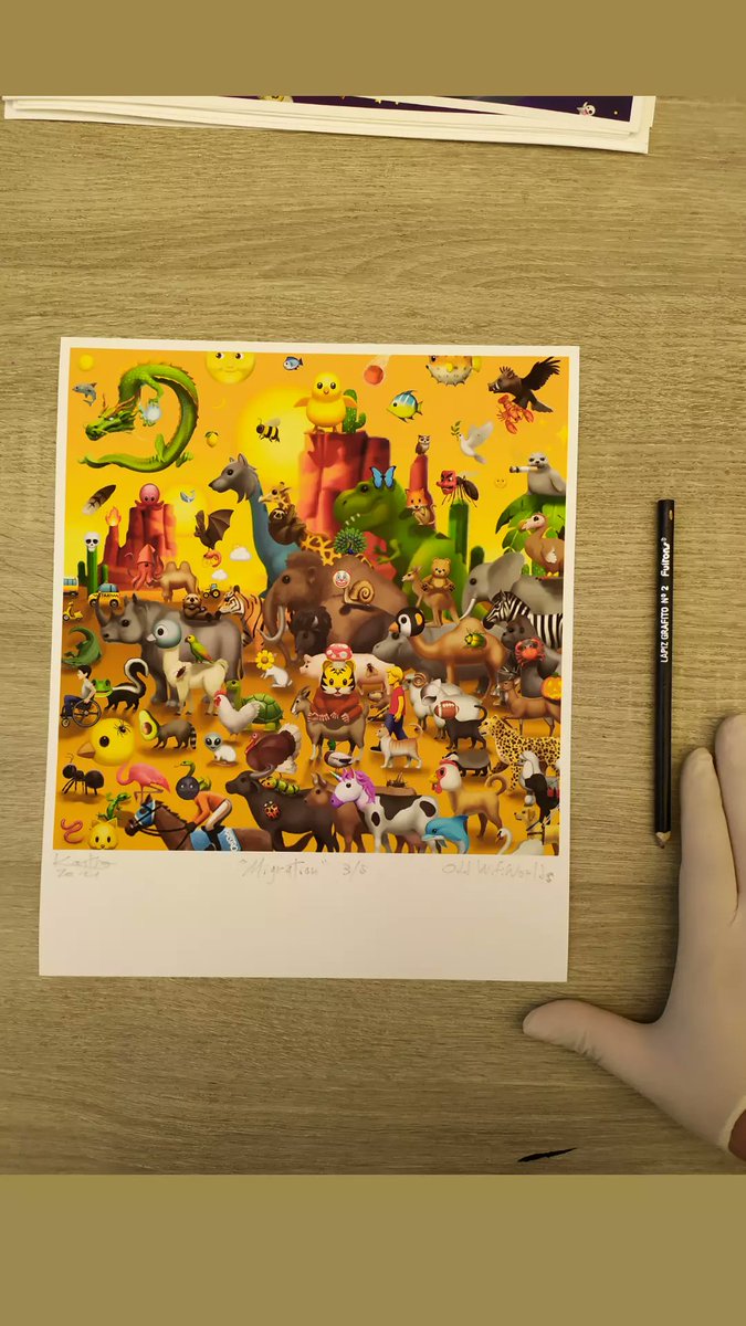 Fatyogah's tweet photo. La serie ODD WIFI WORLDS ya se encuentra disponible.
🔴Impresión Fine-art, Glicée Eco art smooth 200grs, 30 x 25 cms.
🔵6 obras distintas, 5 copias x cada obra, firmadas, seriadas y con certificado de autenticidad.
⚫Las copias 1/5 se encuentran disponibles enmarcadas.
#nft https://t.co/Y0tBEZJFDG