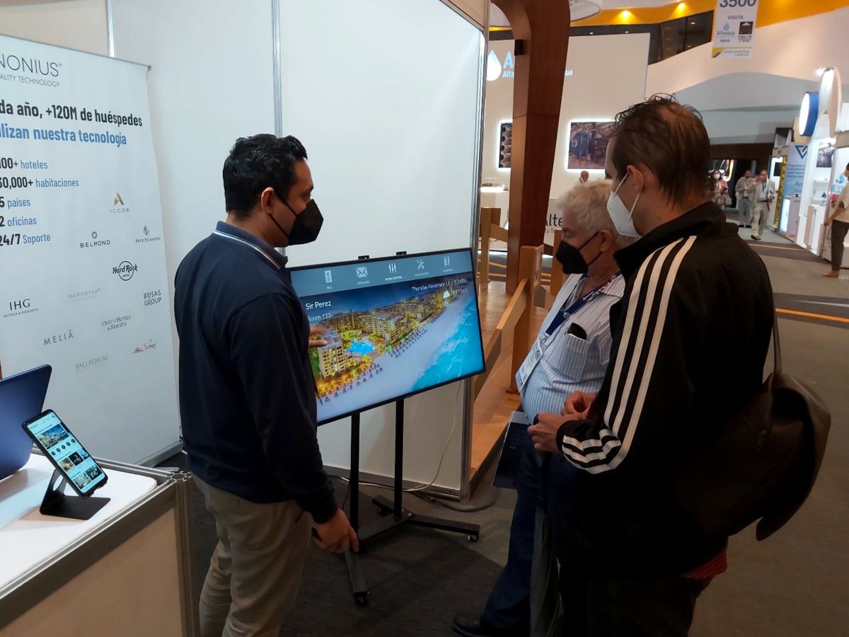 NoniusSoftware's tweet image. Today is the last chance to meet us at @exphotel 2021! ⌛

Come visit us at booth 3001A to find the right solutions for your hotel 📱😊🖥️

#exphotel #contactlesstechnology #hoteltechnology #hospitality #hospitalityindustry