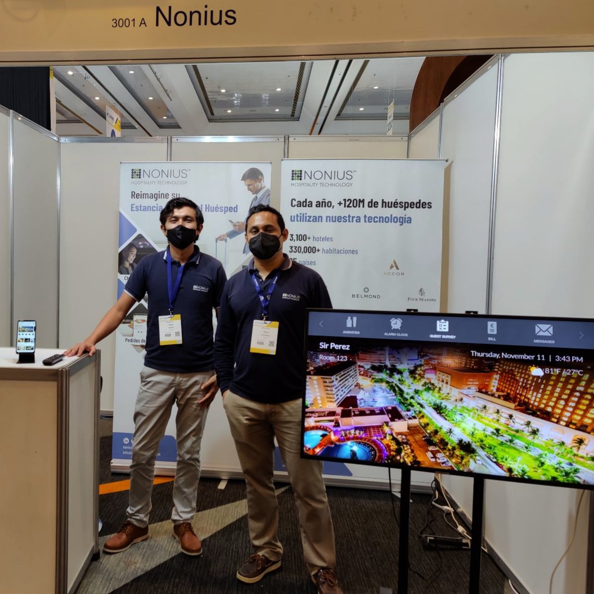 NoniusSoftware's tweet image. Today is the last chance to meet us at @exphotel 2021! ⌛

Come visit us at booth 3001A to find the right solutions for your hotel 📱😊🖥️

#exphotel #contactlesstechnology #hoteltechnology #hospitality #hospitalityindustry