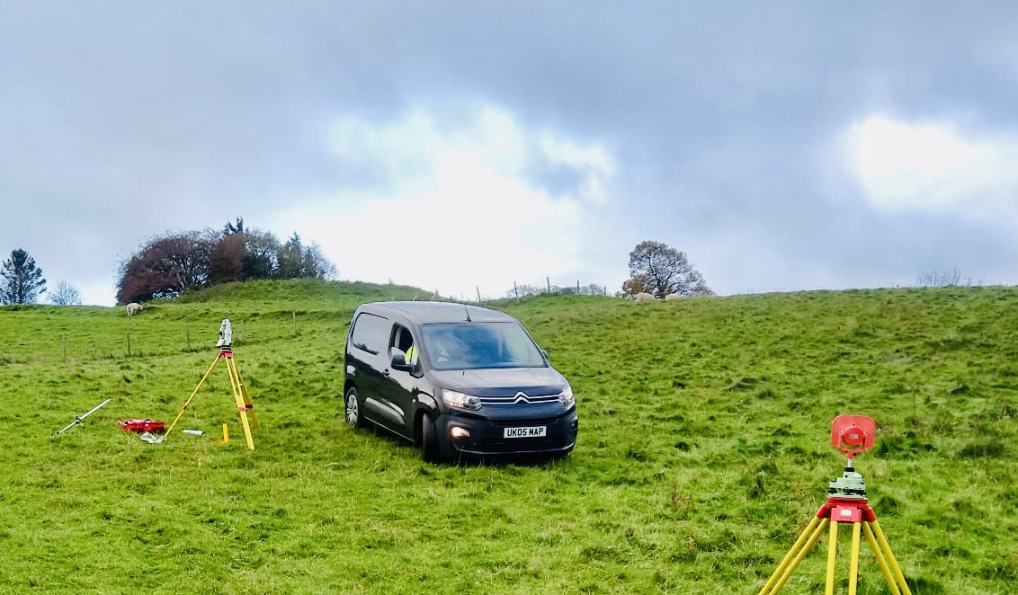 AngleSurveys's tweet image. Our @CitroenUK vans with the marvellous #GripControl working their magic allowing us to survey places other vans would have failed #UKMap #survey #fields #farms #land #topographic #leica #whenithastoberight