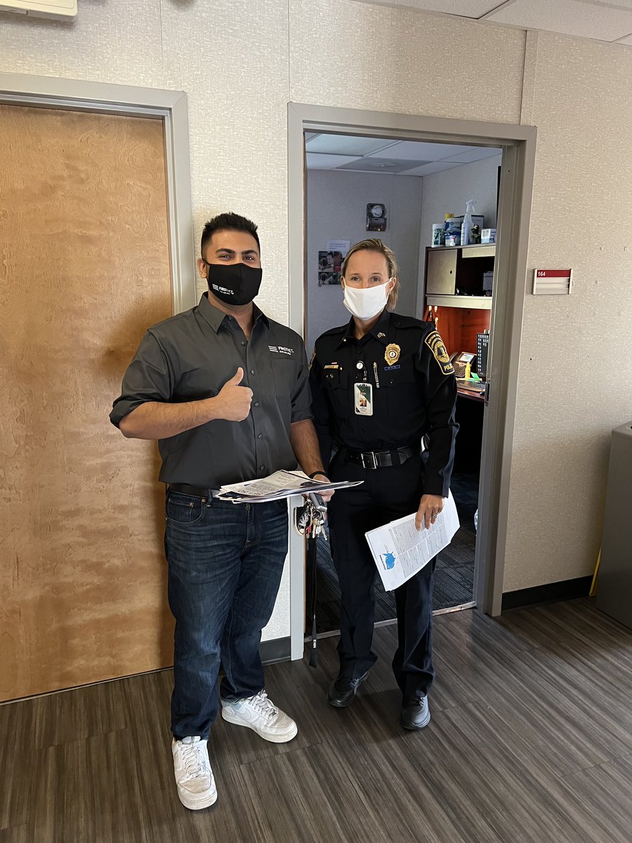 Prospecting and growing business and thanking all our first responders!
<a href="/DaleB1/">Dale S. Brown</a> <a href="/404girl/">Betsy Francis</a> <a href="/tandtmichael/">Michael Halpin</a>