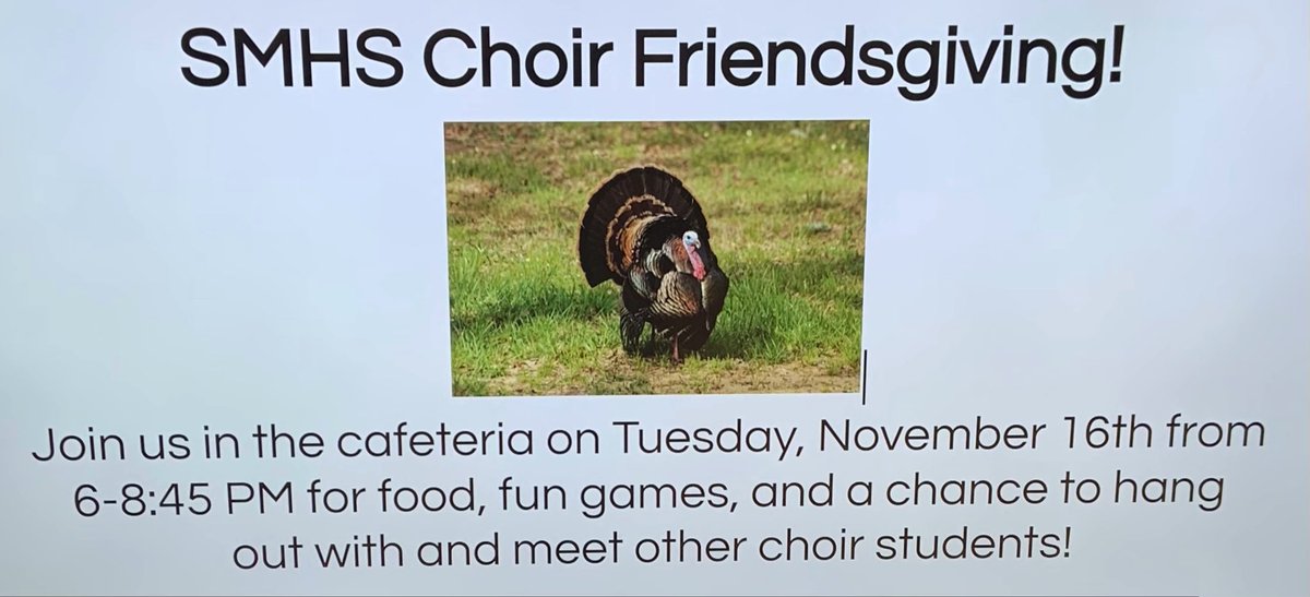 SMHS Choir tweet media