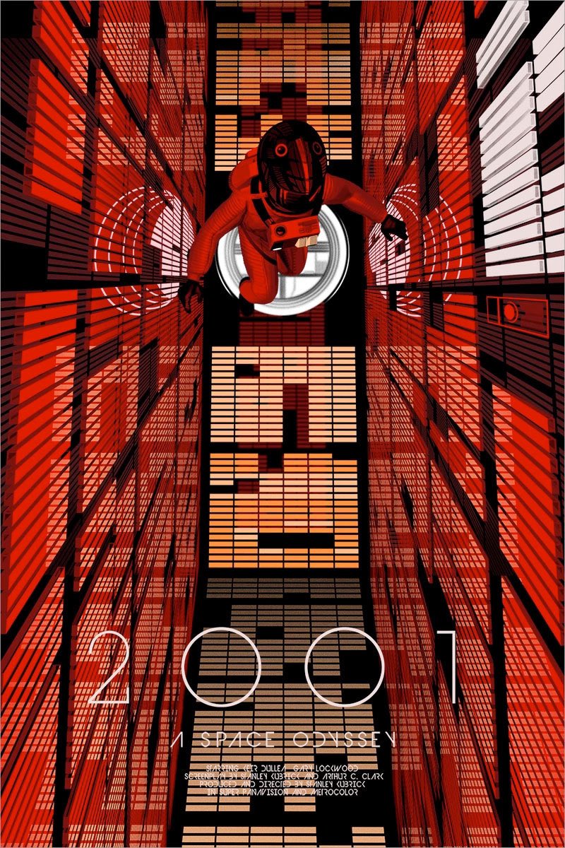 ddoniolvalcroze's tweet photo. 2001: A Space Odyssey poster by @YvanQuinet https://t.co/mh1FxUyNDA