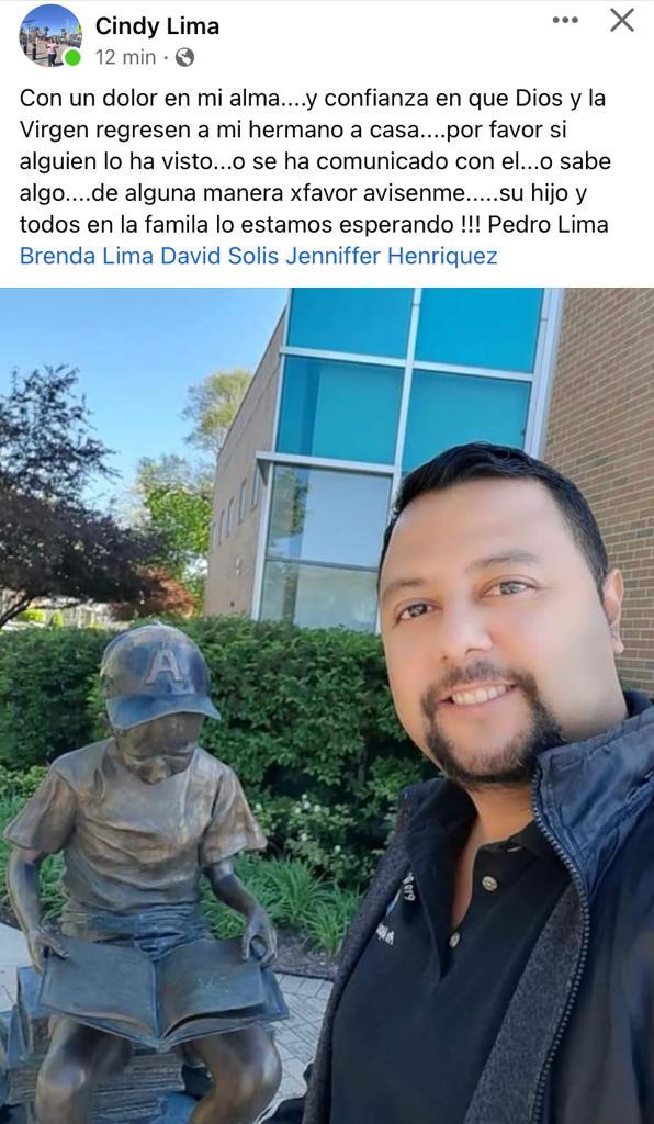 MiAilicec's tweet photo. Él es Juan Carlos Lima, desaparecio anoche en Antiguo Cuscatlán, su hermana Cindy Lima en Facebook pide ayuda para encontrarlo🙏🏻 https://t.co/jUFY3ZdM3s