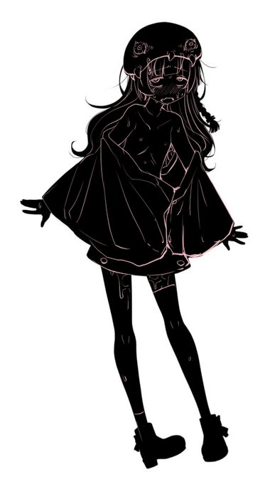 【R-18】あかりちゃん蕾シルエット予想図 