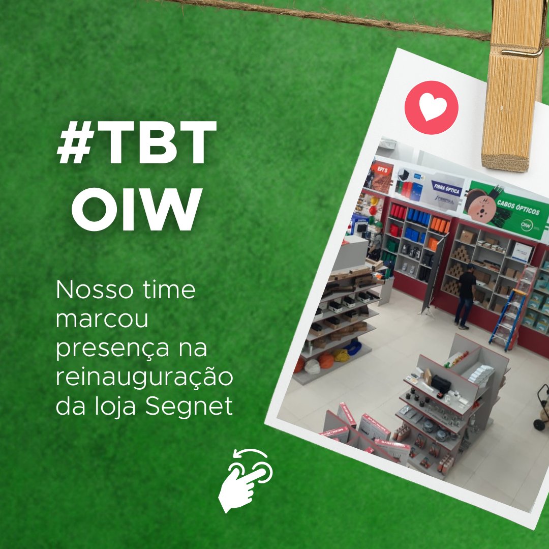 oiwtelecom's tweet photo. 🤩 Quando nossos parceiros celebram novas conquistas, a OIW vibra junto! 📸🔝 No #TBT desta semana, destacamos o evento de reinauguração da loja Segnet, prestigiado com muita alegria por nossa equipe! 👊 #oiw #tecnologia #conectividade #parceria #segnet #fibraóptica #sucesso https://t.co/OijFQPLOzO
