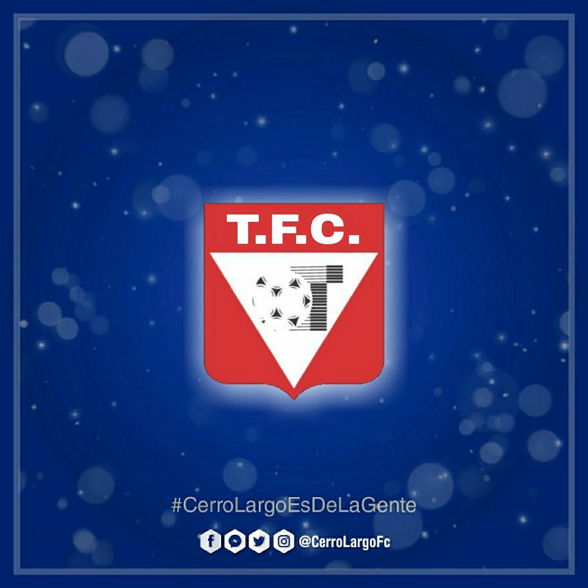 CerroLargoFc's tweet photo. 👊🏼🔴⚪
En su 23° aniversario, saludamos a toda la familia del @TacuaremboFC1
A seguir trabajando para volver al círculo de privilegio del fútbol uruguayo.
Cerro Largo Fútbol Club agradece la colaboración de todos estos años del fútbol de Tacuarembó.
#OrgulloDelInterior https://t.co/0xaoniKifW