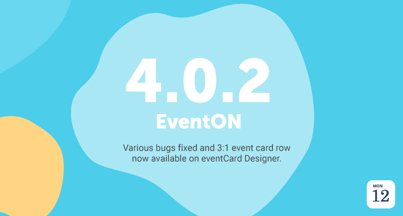 myeventon's tweet photo. EventON 4.0.2 Minor update https://t.co/p250LdpS2v #newevoupdate #eventon #wordpress #calendar https://t.co/BbBYYBRyV3