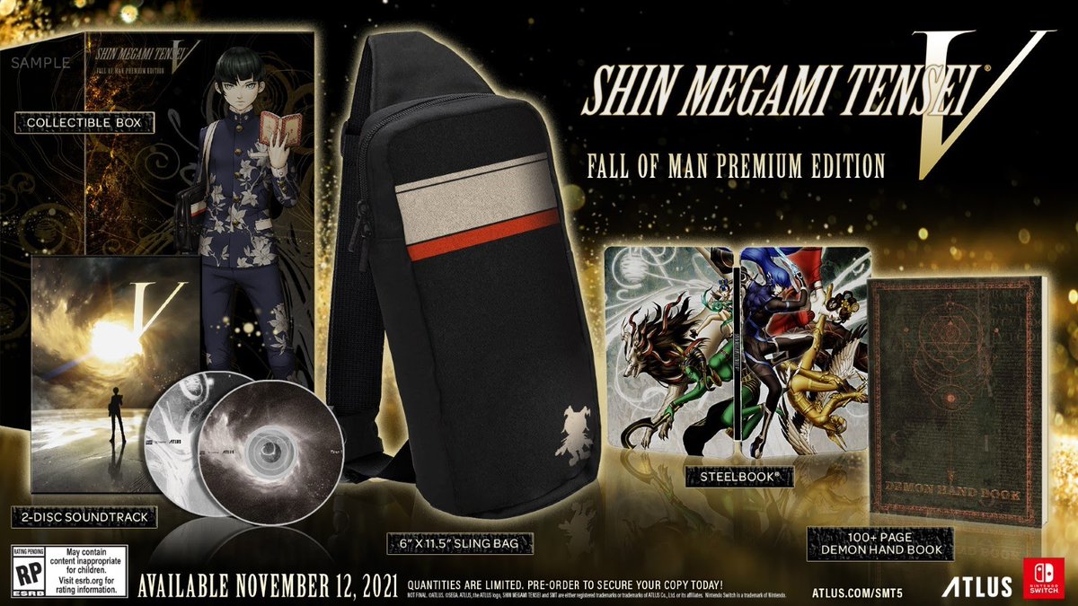 CommissarBear's tweet image. Its finally time! Streaming Shin Megami Tensei V / 真・女神転生V starting with unboxing the Fall of Man collectors edition into a long First Impressions! twitch.tv/commissarbear #STM5 #SMTV #ShinMegamiTenseiV