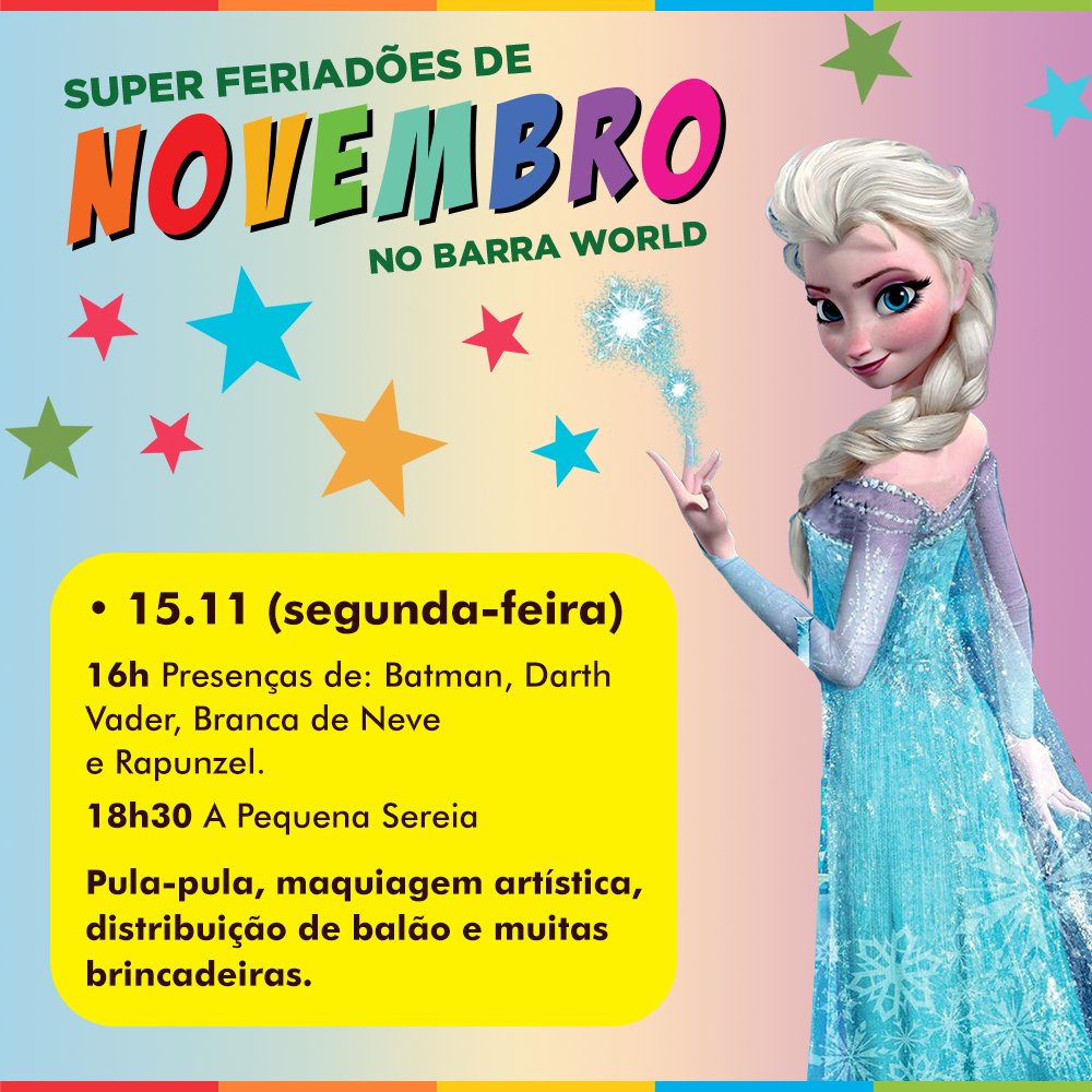 Barra World Shopping & Park tweet media