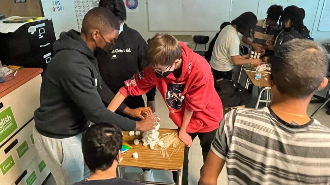 Some good ole fashioned team building. Ms.Payne's AVID 10 students are growing together. <a href="/OldMillHSAACPS/">OldMillHS-AACPS</a> <a href="/AVIDAACPS/">AVIDAACPS</a> <a href="/AVID_MASSVI/">AVID MASS-VI Team</a>
