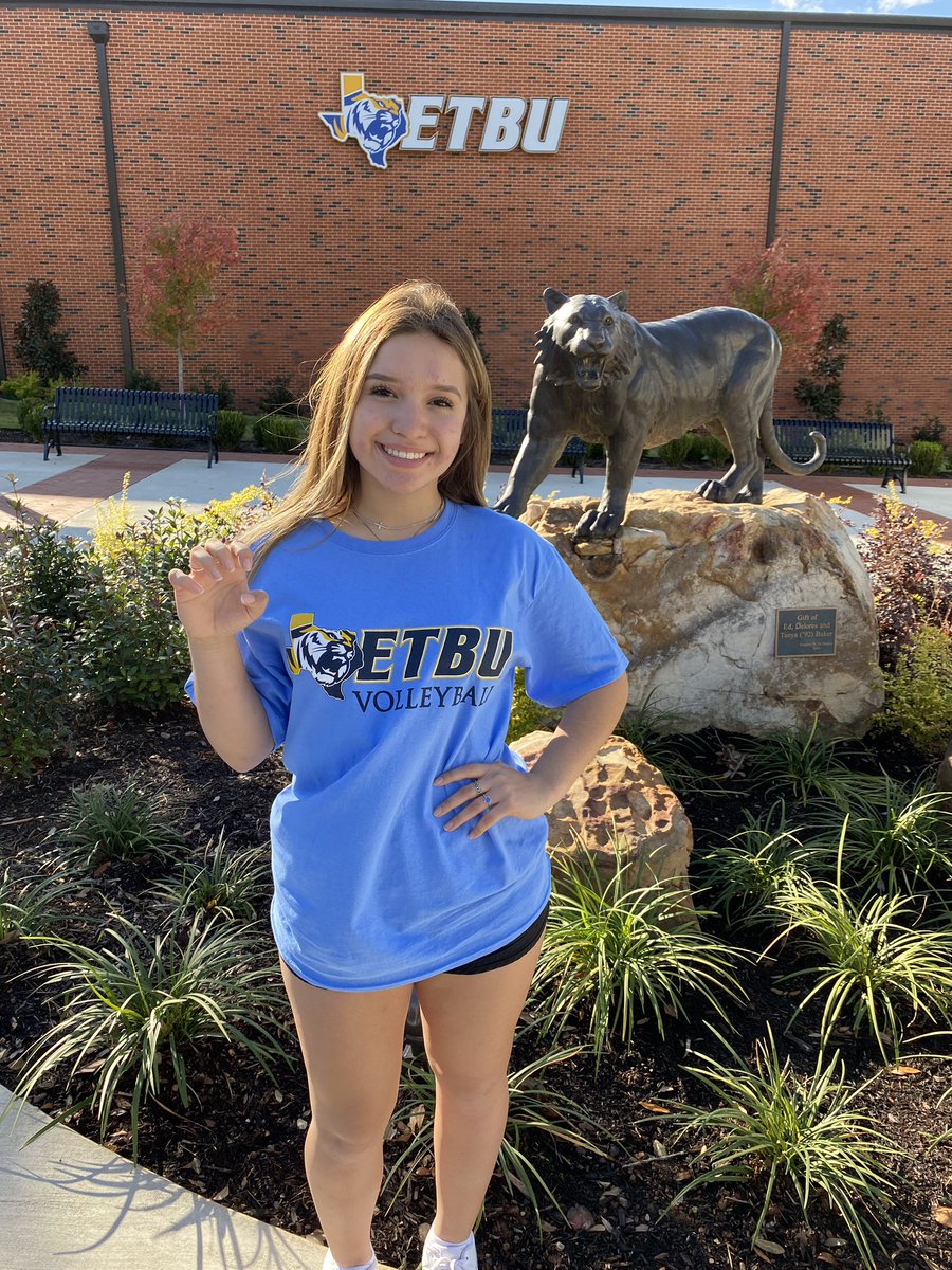 I would like to announce that I have verbally committed to continue my academic and volleyball career at East Texas Baptist University. Thank you to all of my coaches, teammates, friends, and family that have supported and encouraged me to be the best that I can be! GO BLUE!!💙💛