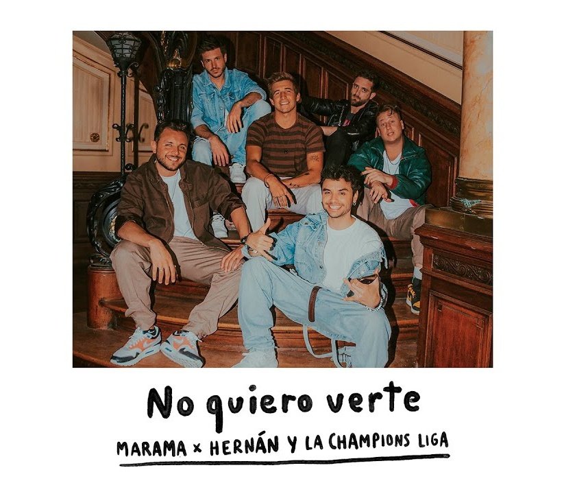 porquetendencia's tweet photo. "NO QUIERO VERTE OUT NOW":
Por la nueva canción de Marama con Hernán y La Champion's Liga 
https://t.co/XHPmPpyUsR https://t.co/C79JgR0M6d