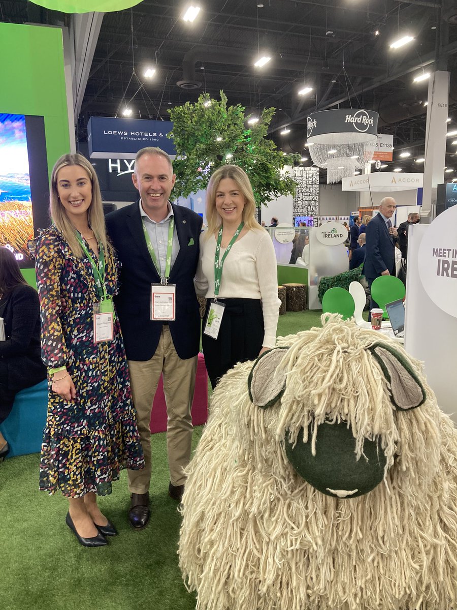 We have three birthdays on the Meet in Ireland stand at #IMEX21 today!! Happy birthday to <a href="/Sam_D_Johnston/">Sam Johnston</a> from <a href="/DublinMeetings/">Dublin Conv. Bureau</a>, our own team member <a href="/shaunafitz1995/">Shauna Fitzgerald</a> and Melissa from <a href="/RadissonDublin/">Radisson Blu Royal Hotel, Dublin</a> 🎉 #MakeitIreland