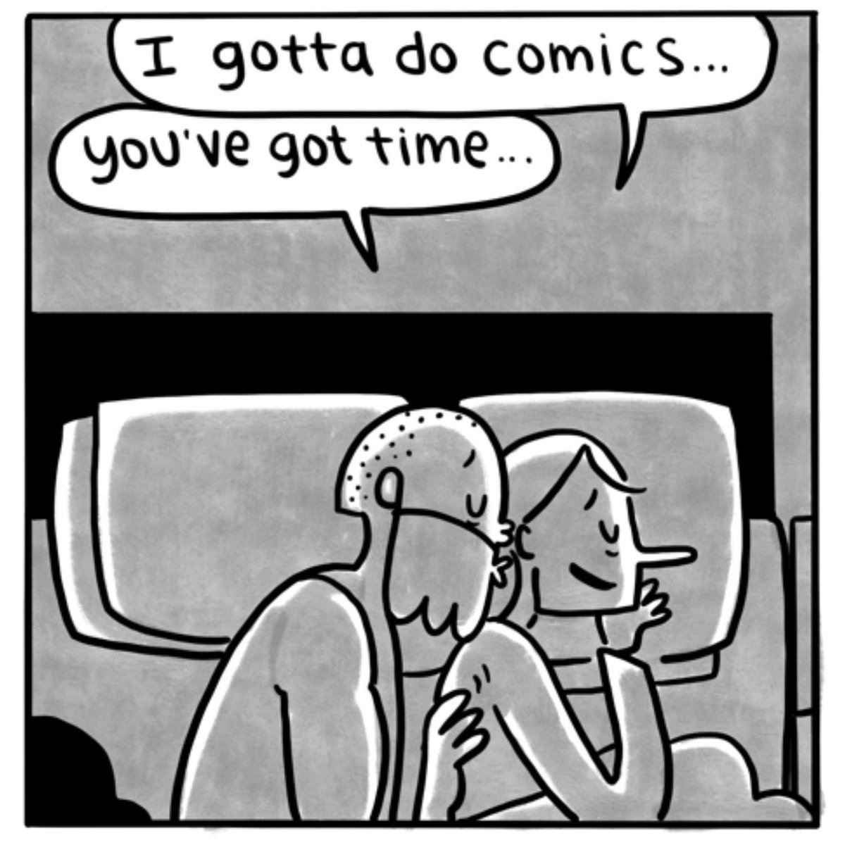 ChainsawCathy's tweet photo. Nov 10
No time for love, Dr. Jones

Full comic on Patreon!
Link in the bio

#comics #autobiocomics #journalcomic #chicagocomics #patreon #dailycomic #love #wevegottime #gottadocomics #morning https://t.co/lzru5He5XZ