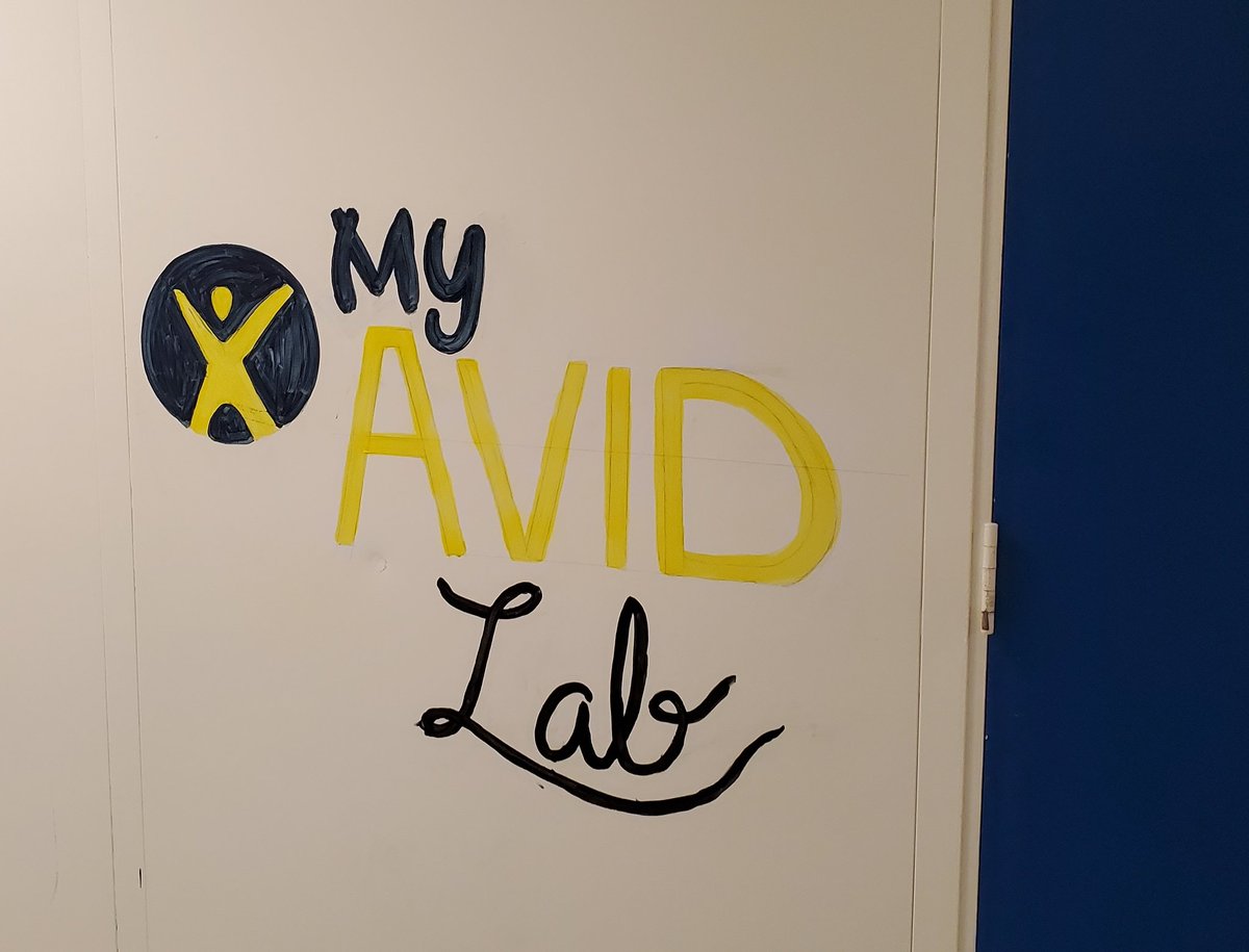 So our window into the lunchroom got a boo-boo and had to be replaced... but we are adding some new life to our AVID hallway. <a href="/OldMillHSAACPS/">OldMillHS-AACPS</a> <a href="/AVIDAACPS/">AVIDAACPS</a>