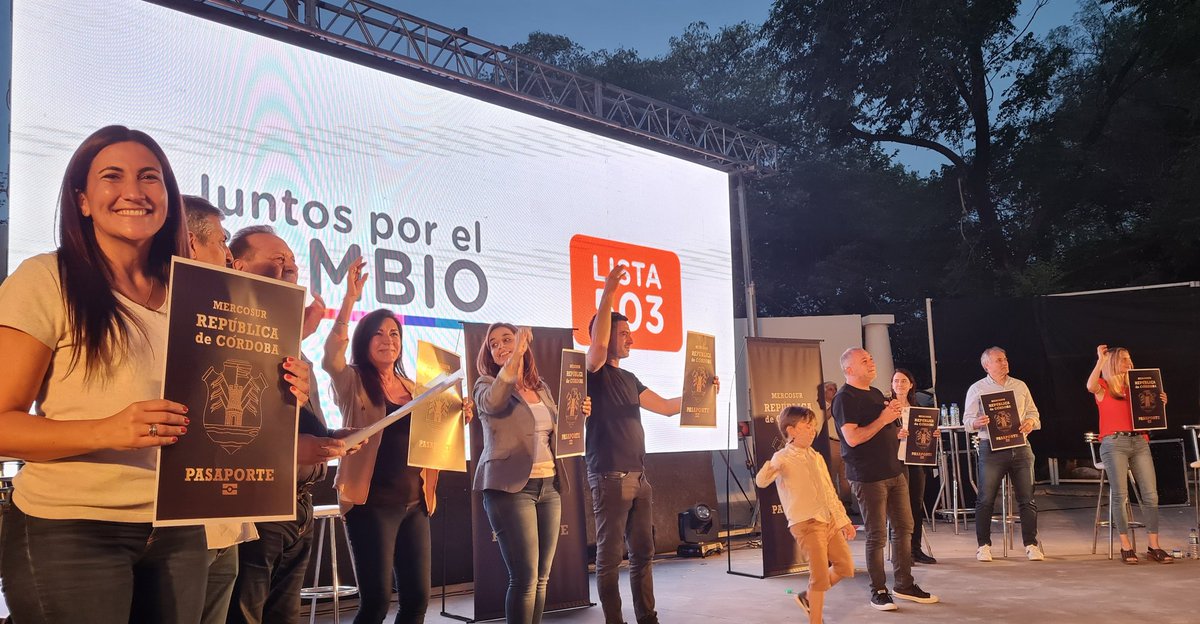HectorBaldassi's tweet photo. El domingo la República de Córdoba se declara independiente de la corrupción y el populismo  #BASTA https://t.co/MkZtkSj4Bx