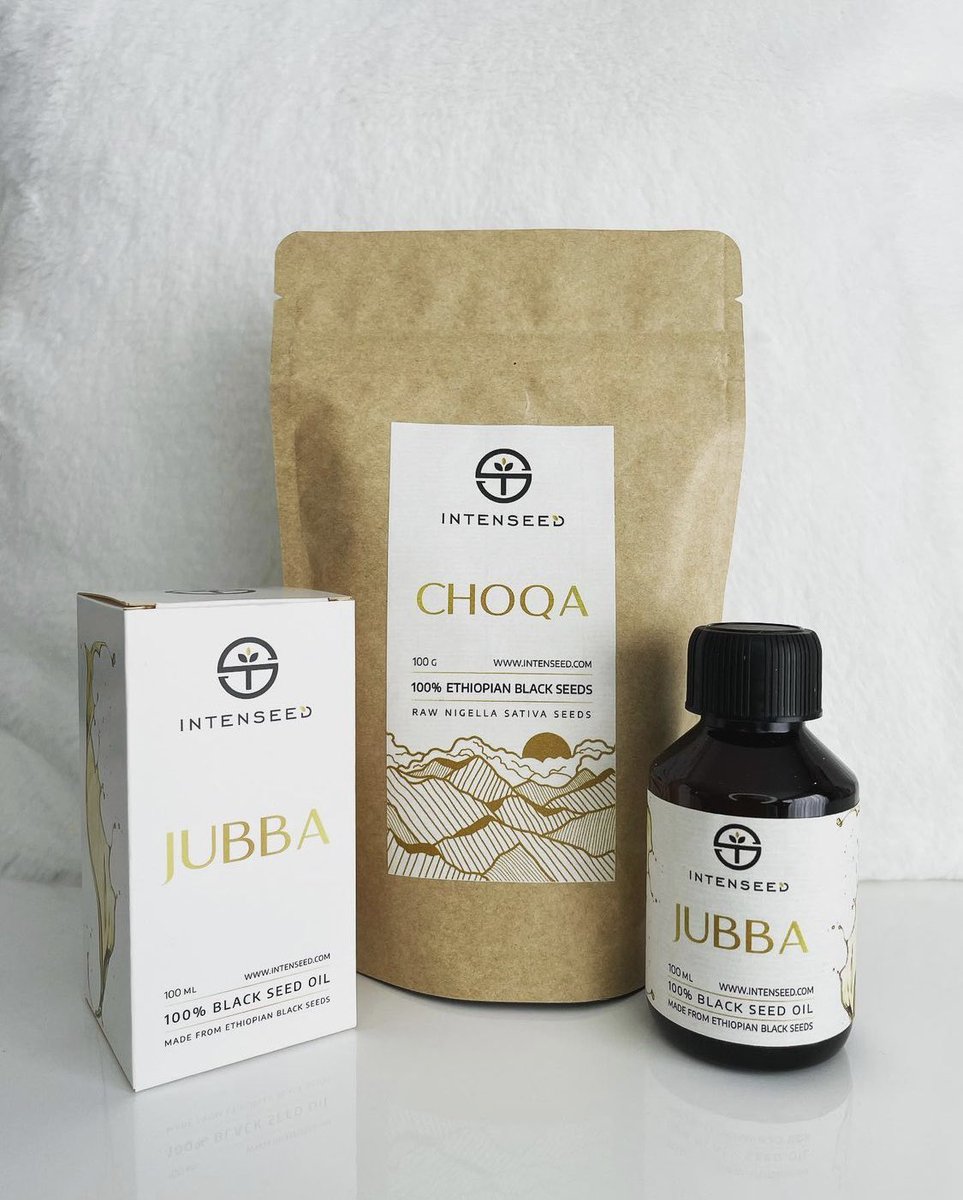 TeamIntenseed's tweet image. Nos produits phares :

🌿 JUBBA : Notre huile de Nigelle 100% pure et pressée à froid
🌿 CHOQA : Nos graines de Nigelle venues tout droit d&apos;Ethiopie