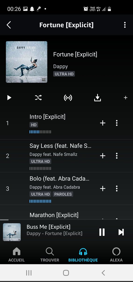 snipsii93's tweet photo. @TheDappy new tape #Fortune already out here in 🇫🇷
Incredible project as expected there's no skip 🔥🔥🔥
#TeamDappy https://t.co/OmfQYrEt9q