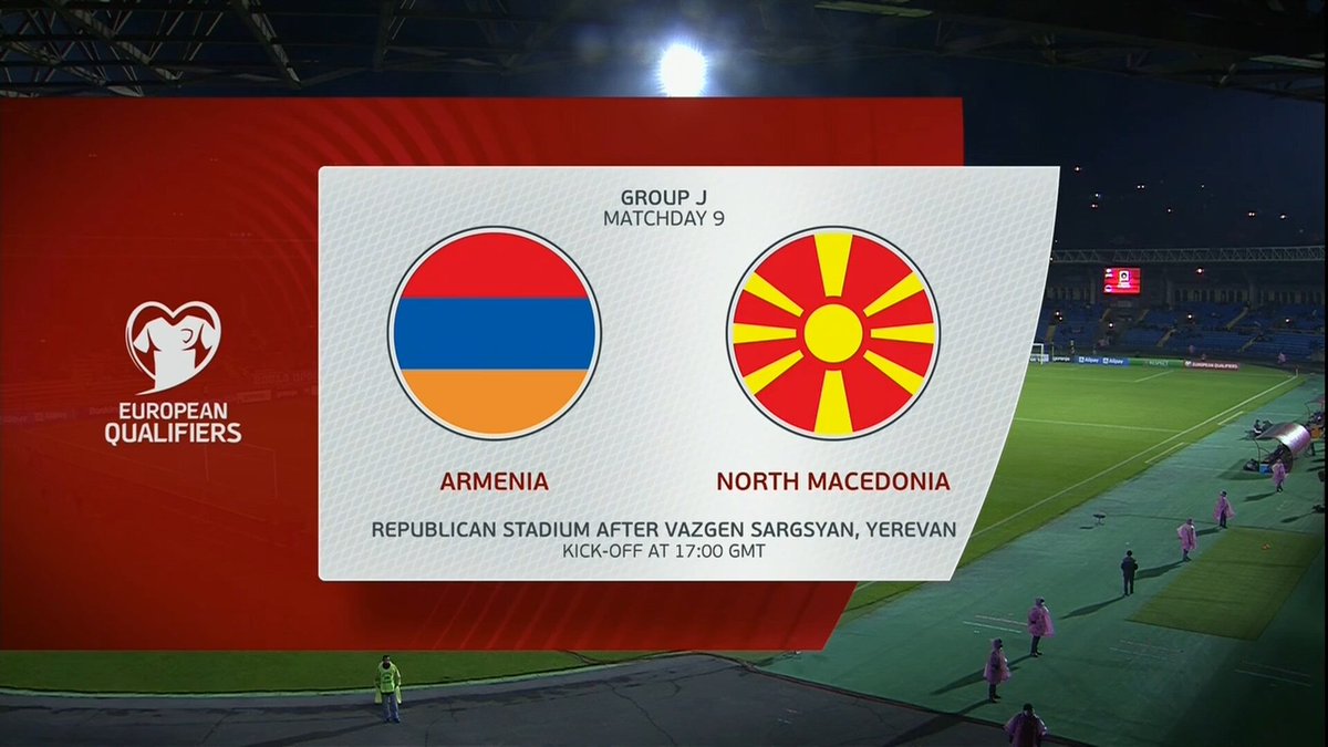Full match: Armenia vs North Macedonia