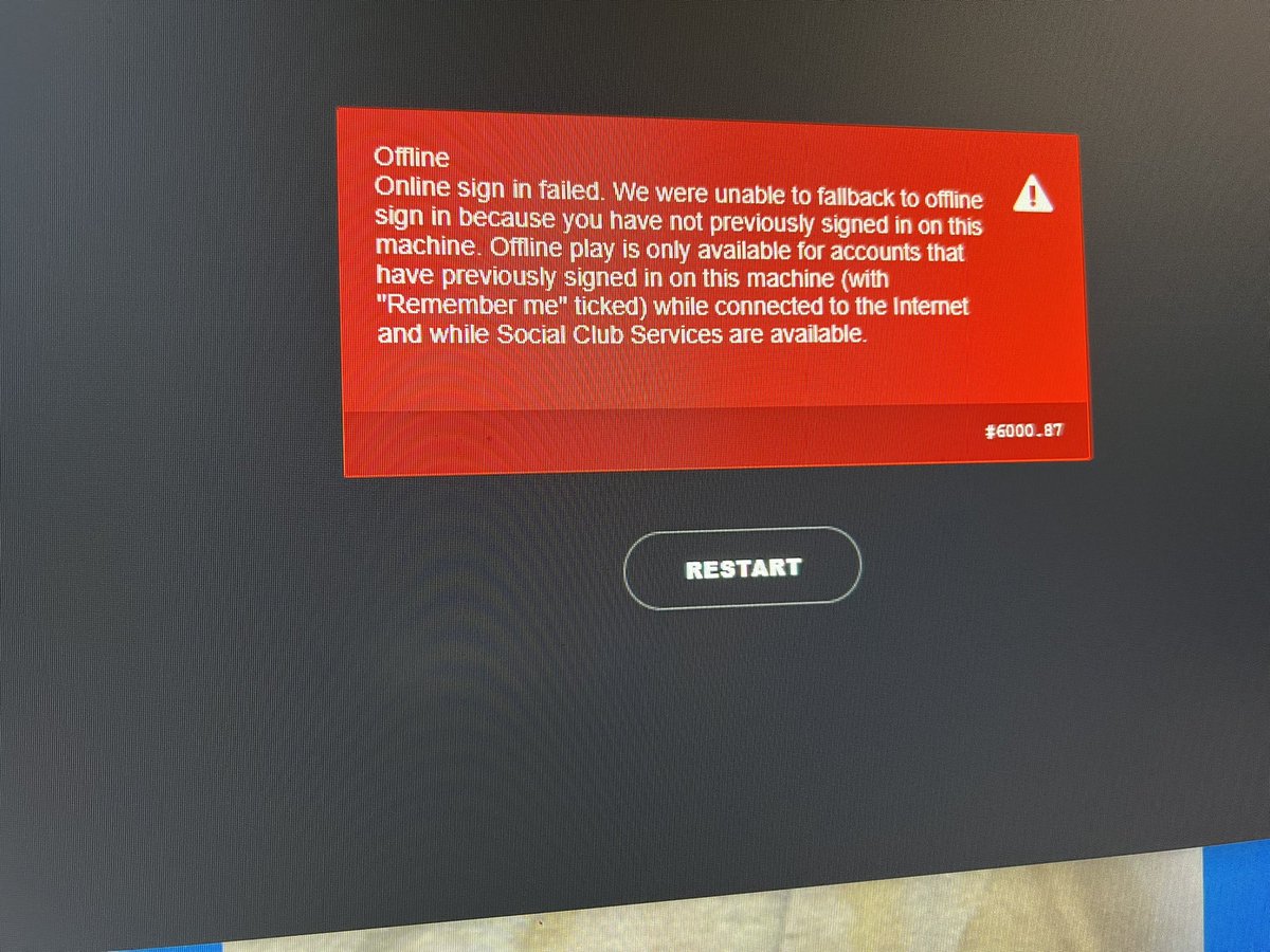 EhDee117's tweet photo. Is anyone else having this problem with rockstar launcher #Rockstar #GTAOnline #GTATrilogyDefinitiveEdition #GTATrilogy #RockstarGames #GTA https://t.co/D0PmzUfARk