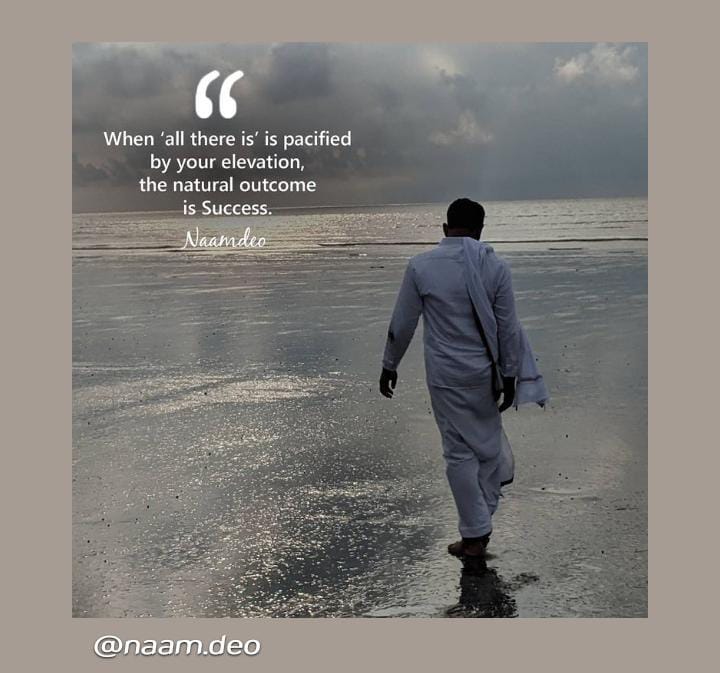 madanea18744670's tweet photo. "When ‘all there is’ is pacified by your elevation, the natural outcome is Success." - Naam Deo
#NaamDeo #Wisdom #Pacified #Elevation #Success #Qotd #Spirituality #Spiritualität #Spiritualité #Spiritualità #духовность #Espiritualidad #Yoga #NaamDeoQuotes https://t.co/pzxT8TRFGT