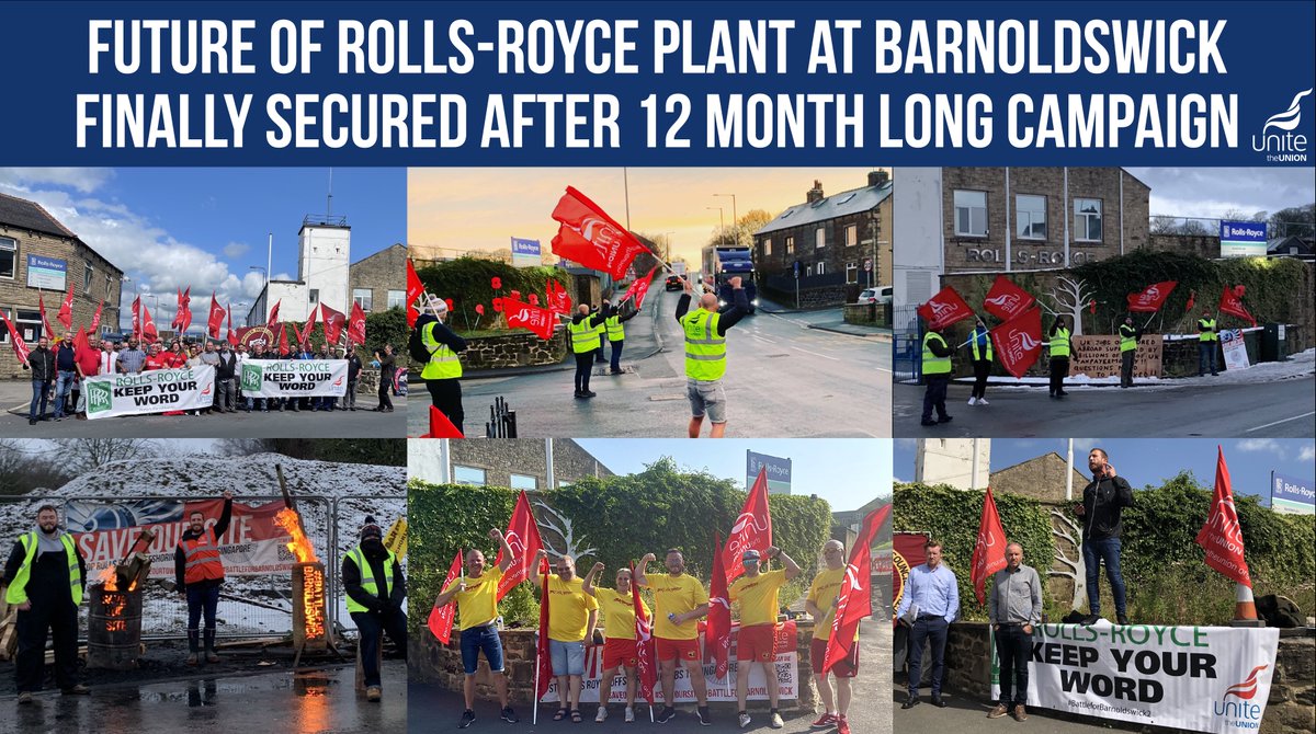 ⚠️ BREAKING NEWS ⚠️ “This has been a long and complex campaign but the commitment, determination and passion of our union on-site has secured this fantastic result for the whole community.” - Unite R.O, Ross Quinn. #BattleforBarnoldswick Read more: unitetheunion.org/news-events/ne…