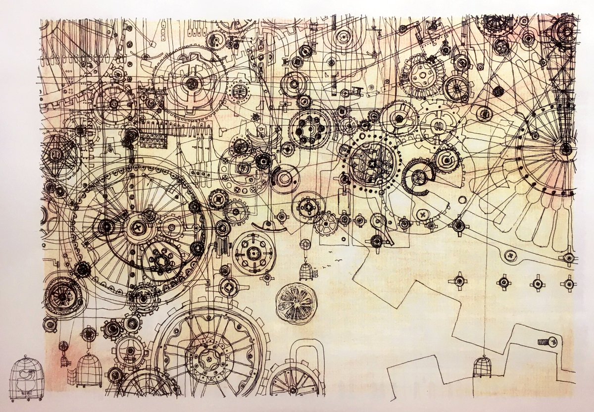 #線画の日
１１／１１
だったそうなので1日遅れですが便乗してみました(超過去画/脱線)